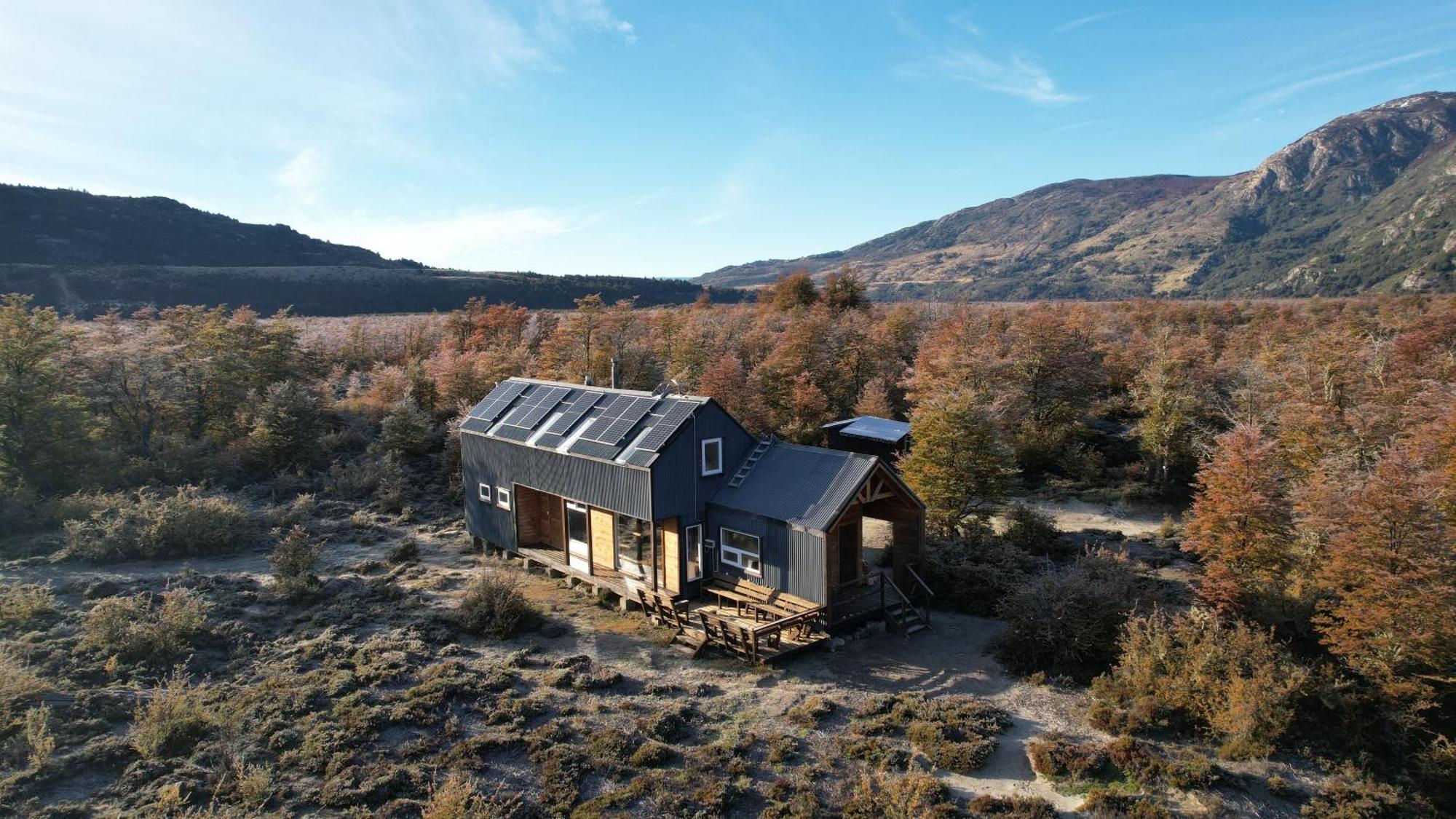 Refugio Valle Leones Villa Puerto Tranquilo Exterior photo